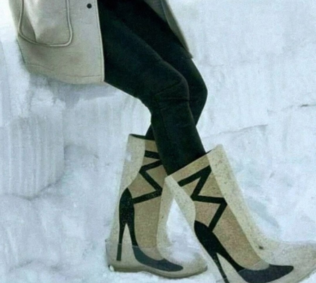 Зимние сапоги юмор